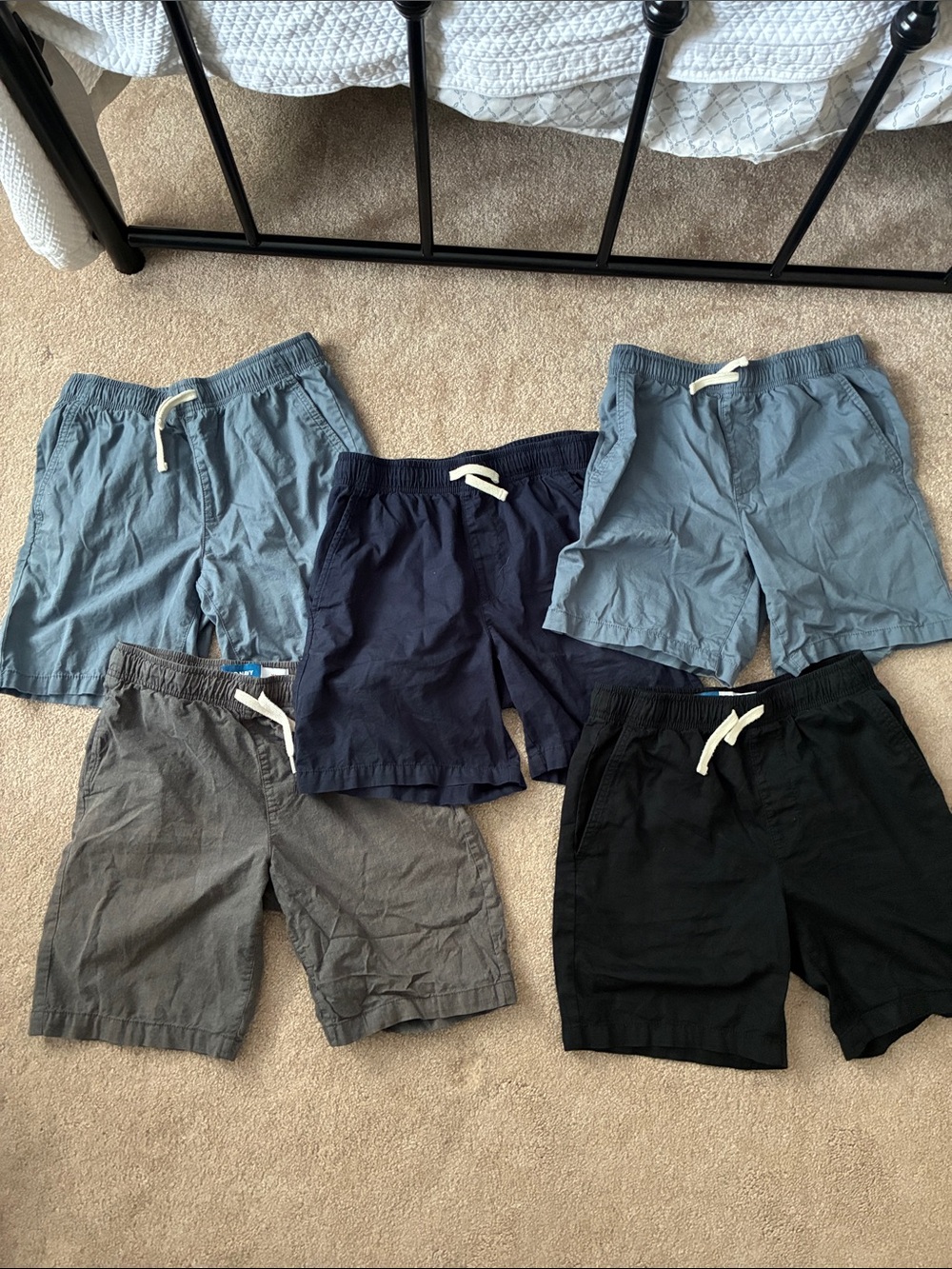 🩳 Old Navy Casual 100% Cotton Drawstring Shorts - 5 Pack